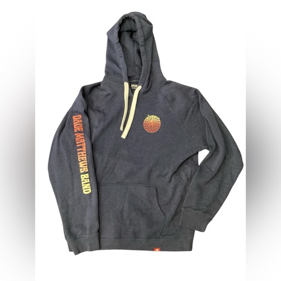 Dave Matthews Band DMB Hoodie Heather Blue - size 2XL - Picture 1 of 4